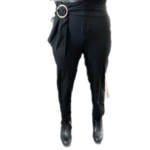 Club Monaco Size 00 Black High Waisted Trousers